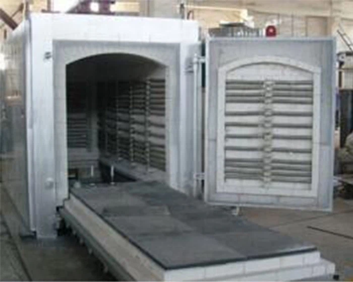 RT type fiber Trolley Electrical Resistance heat treatment Furnace